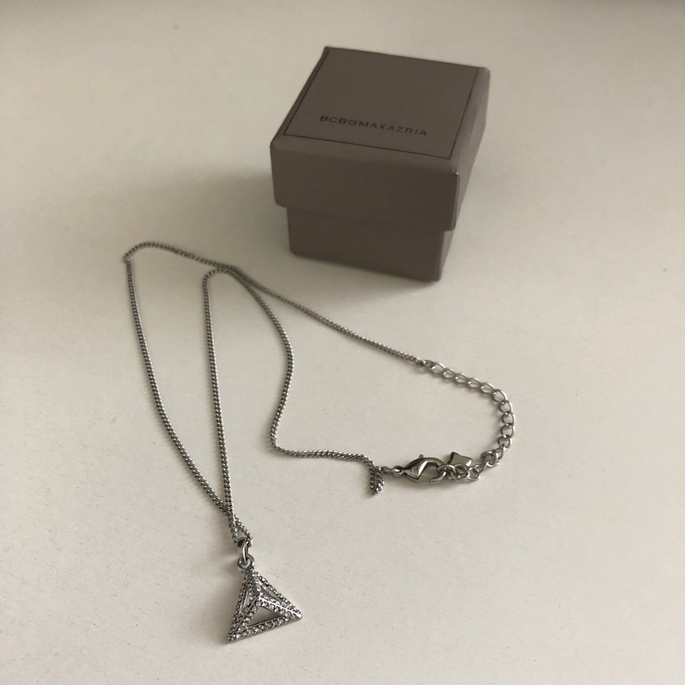 Brand new BCBGMaxazria Silver Necklace